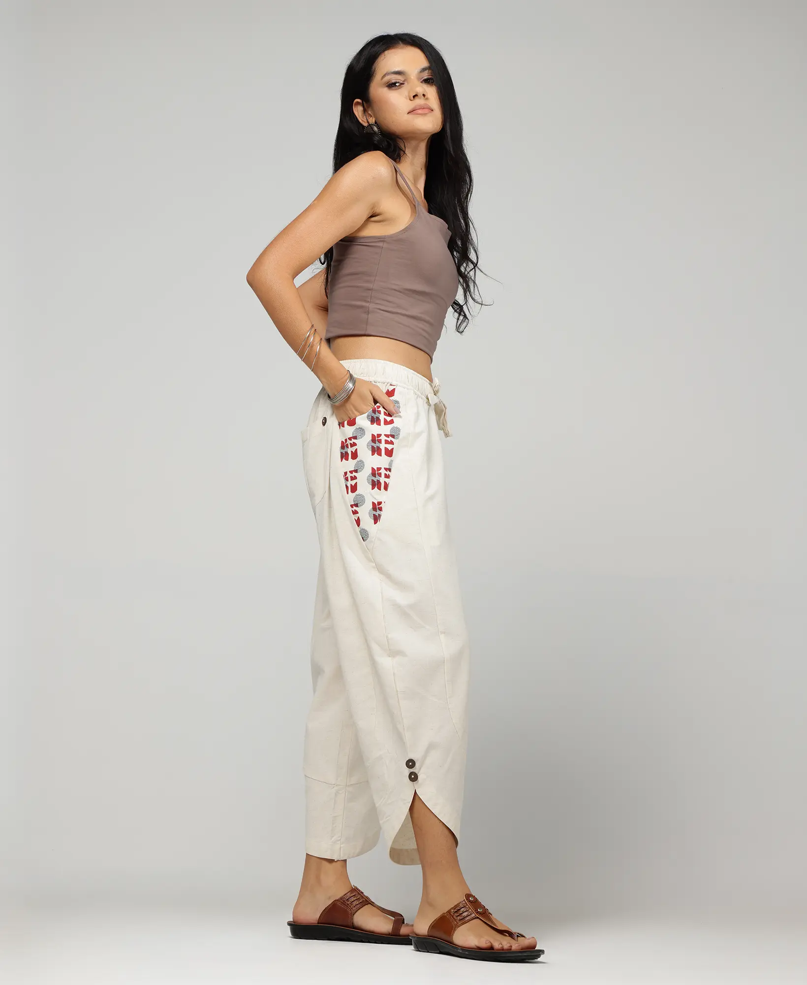Dhoti-Cut Pants image 2
