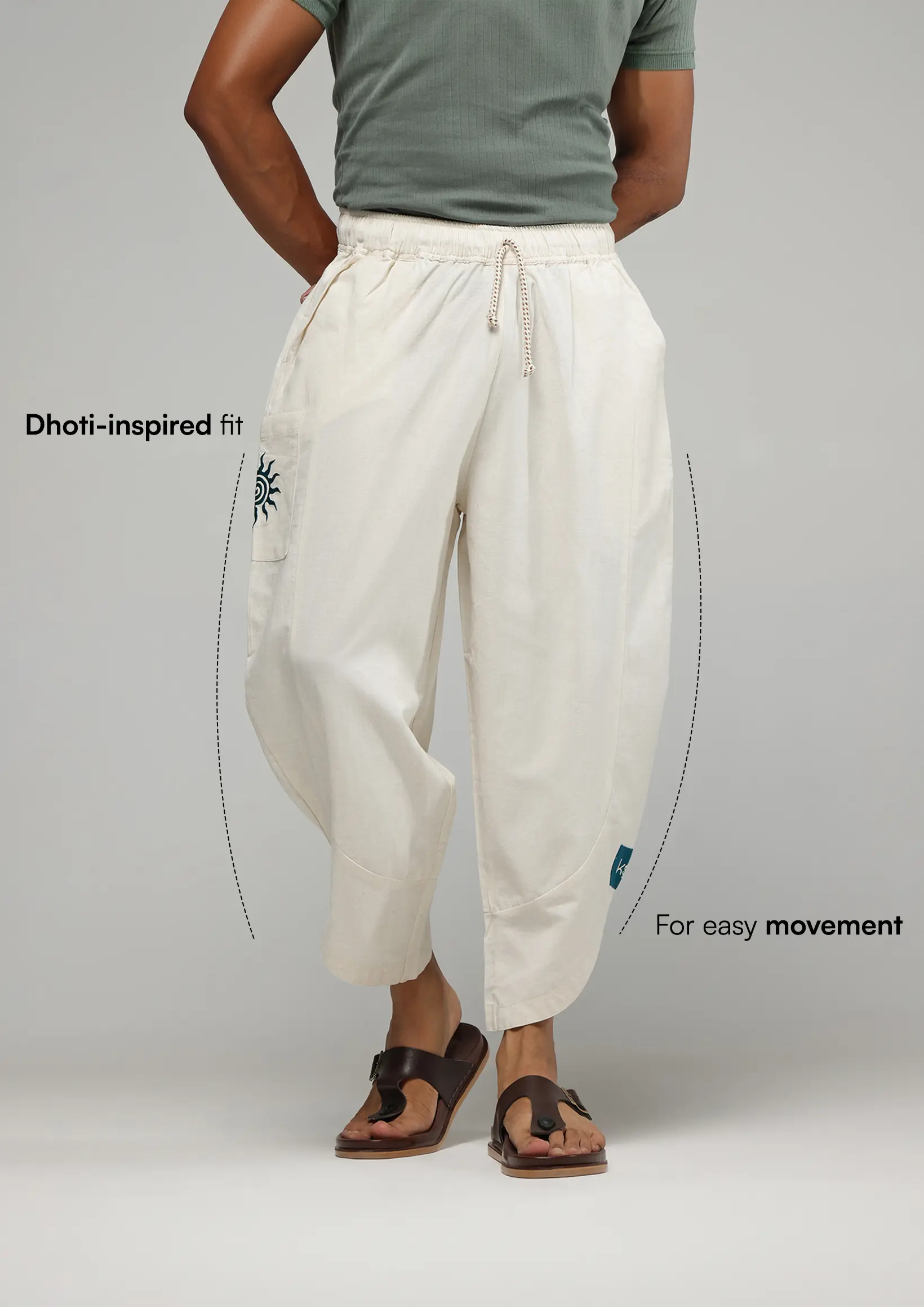 Dhoti-Cut Pants image 5