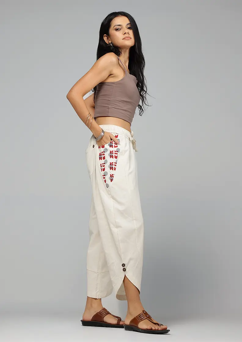 Dhoti-Cut Pants