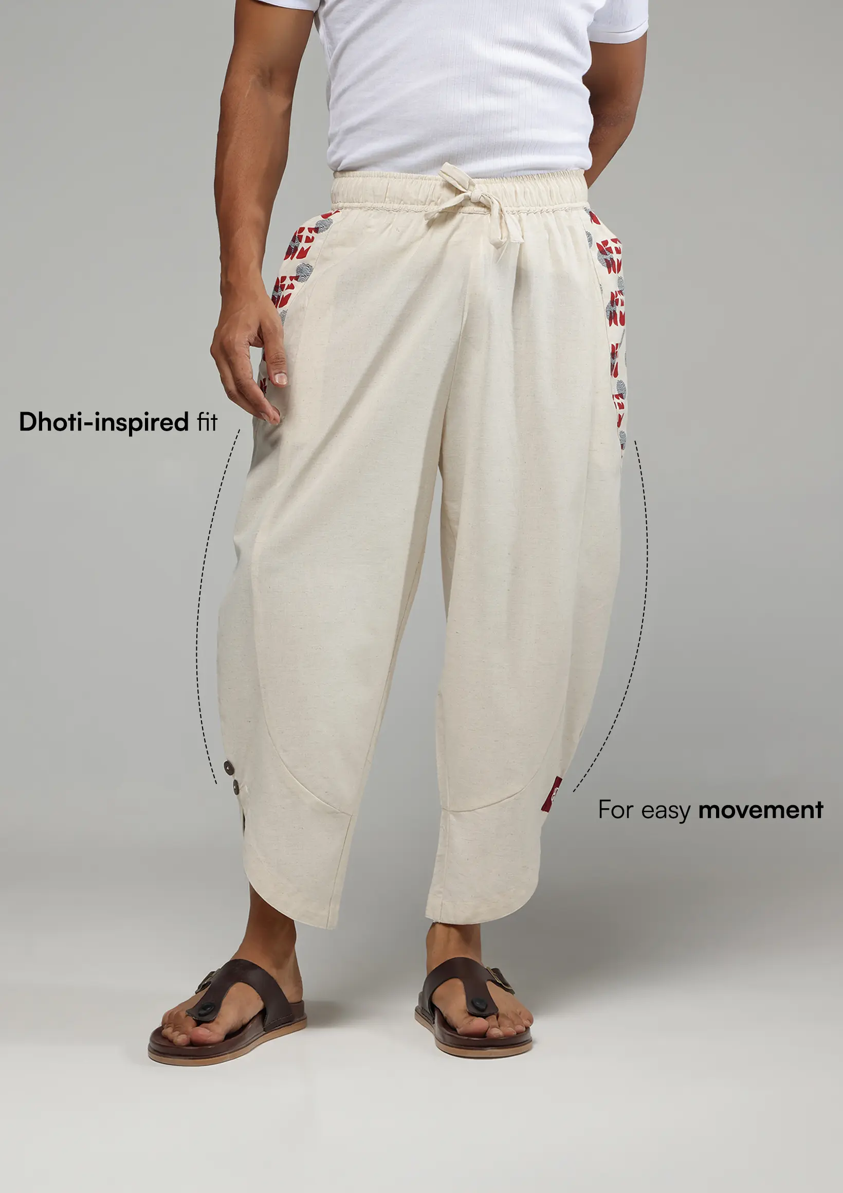 Dhoti-Cut Pants image 5