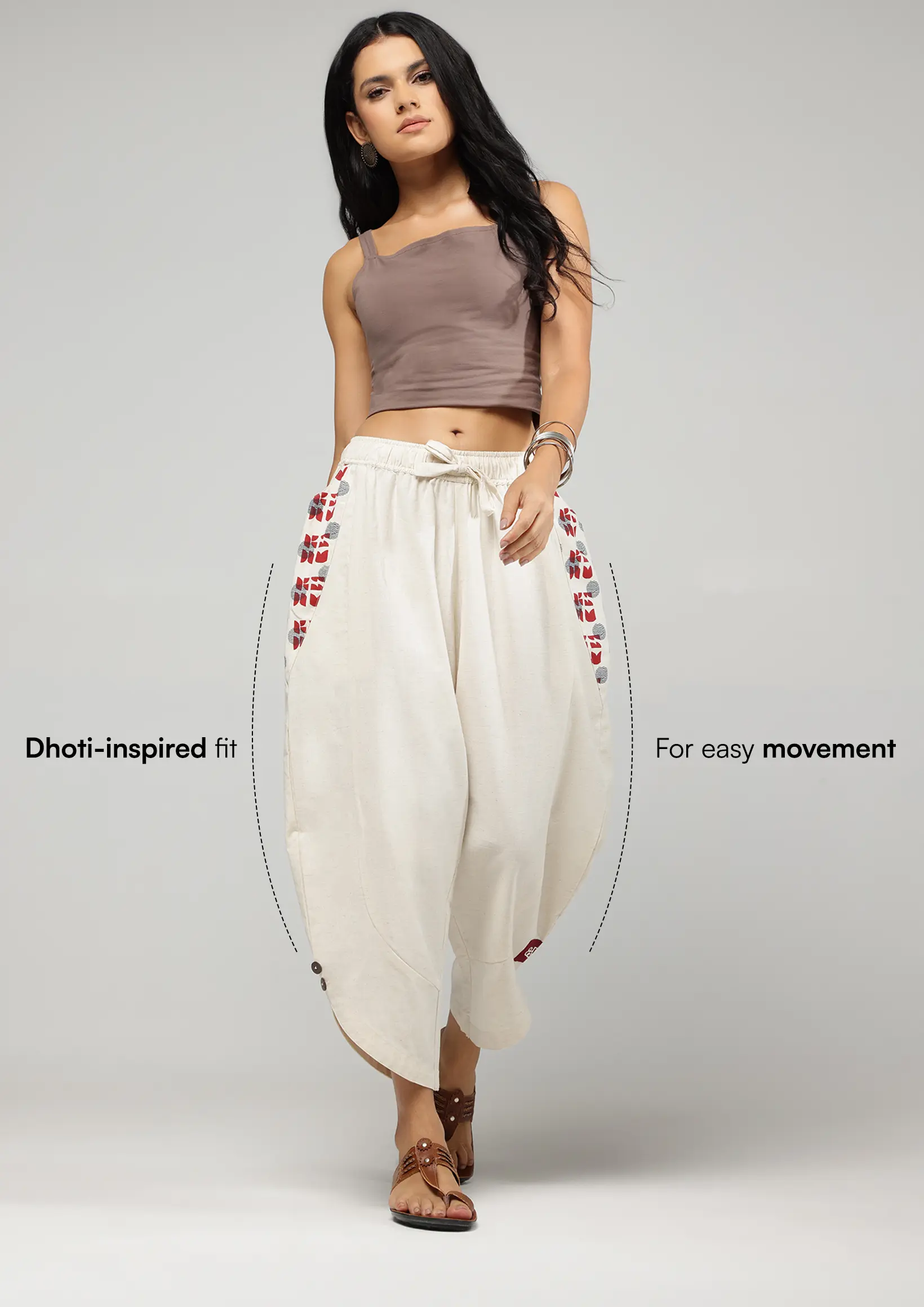 Dhoti-Cut Pants image 5