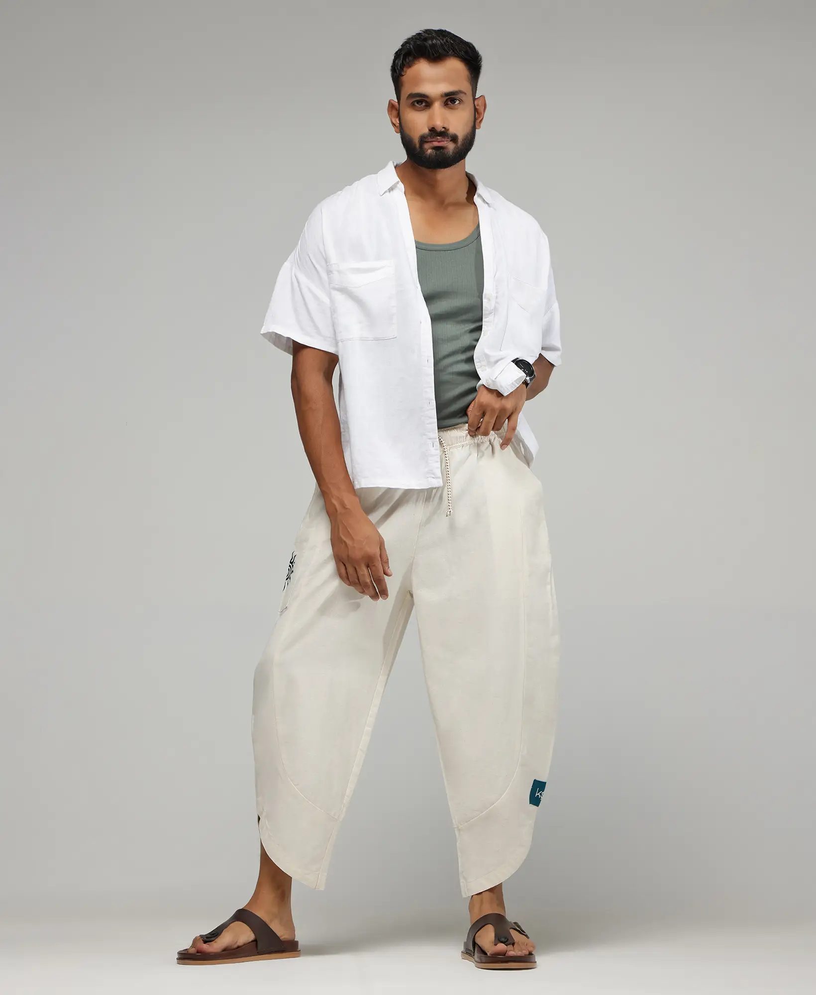 Dhoti-Cut Pants image 2