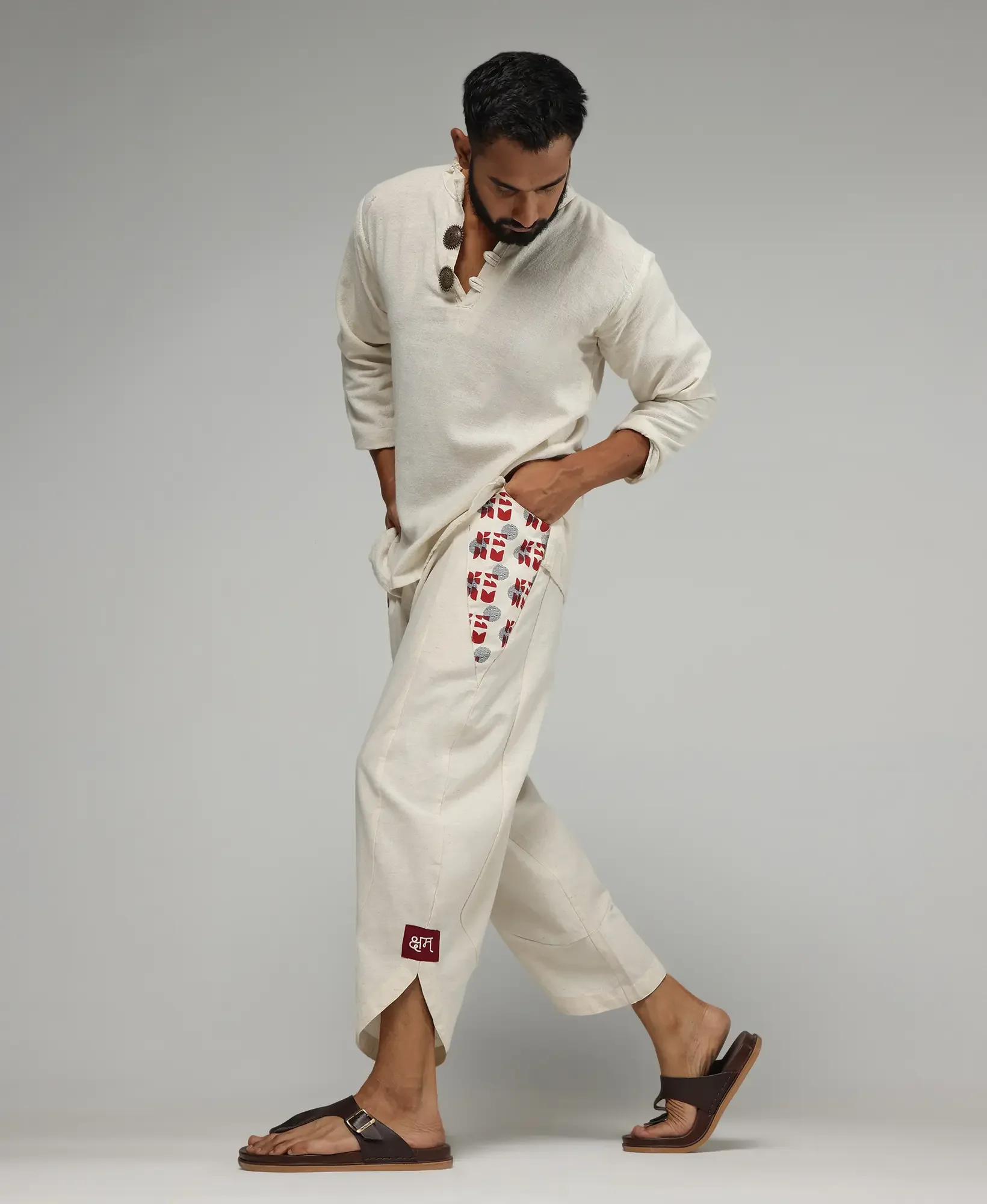 Dhoti-Cut Pants