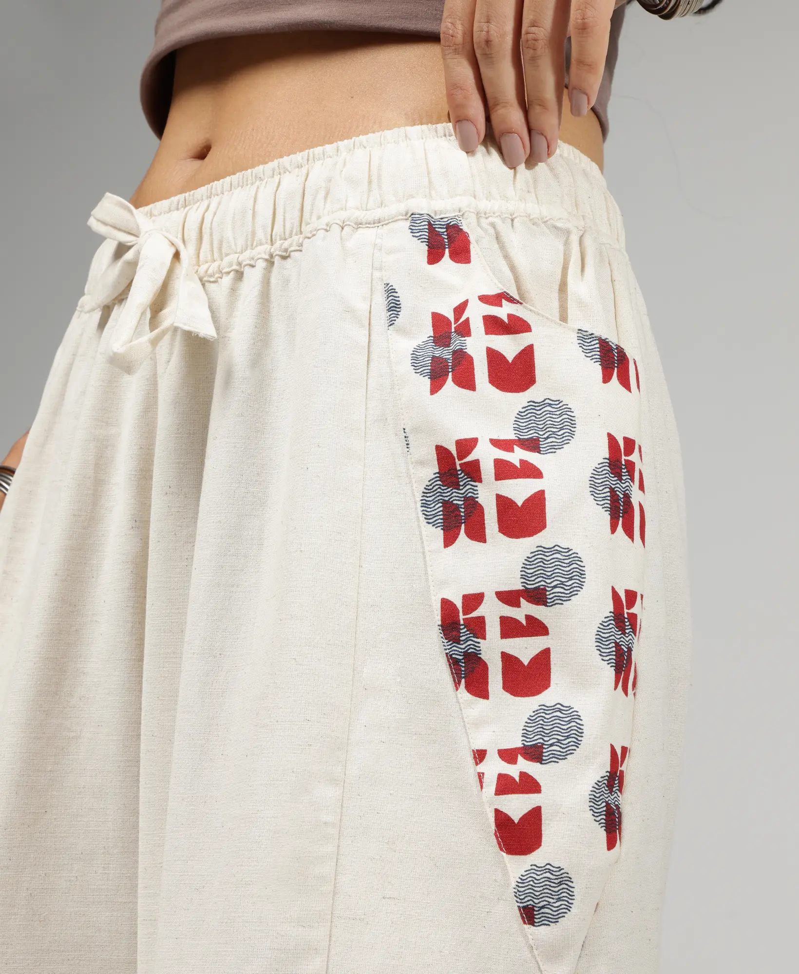 Dhoti-Cut Pants
